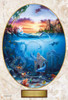 Epoch 28-339s Jigsaw Puzzle Dolphin Gathering David Miller (Glow in the Dark) (300 Pieces)