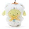 Sanrio Plush Mascot Holder Pom Pom Purin (Fluffy Snow Design)