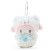 Sanrio Plush Mascot Holder My Sweet Piano (Fluffy Snow Design)