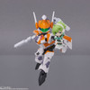 Bandai TINY SESSION VF-31E Siegfried (Chuck Mustang Custom) with Reina Prowler (Macross Delta)