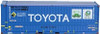 TORM TP-501 TOYOTA Long Pass Express U55A-39500 Container (1) 2 pcs. (N scale)
