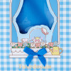 Sanrio Acrylic Stand File Tuxedo Sam (Enjoy Idol)
