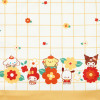 Sanrio A4 Tote Bag Sanrio Characters (Sanrio Retro Room)