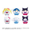 Max Limited Sailor Moon Eternal x Sanrio Characters Collaboration Fuwakororin Plush 6pcs Complete Box