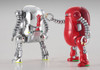 Hasegawa 1/35 MechatroWeGo No.20 Old Style Red & Silver Plastic Model