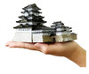 Tenyo T-MP-015M Edo Castle Metallic Nano Puzzle