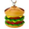 Sanrio Keychain Hamburger Shaped Pochacco (Oomori Design)