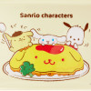 Sanrio Melamine Tray Characters (Oomori Design)