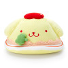 Sanrio Cushion Omelette Rice Shaped Pom Pom Purin (Oomori Design)
