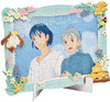 Ensky 108-DP07 Jigsaw Puzzle Studio Ghibli In the Flower Garden Howl's Moving Castle (108 Pieces)