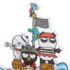 Sanrio Acrylic Stand Bad Badtz-Maru (Treasure Hunting)
