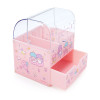 Sanrio Cosmetic Storage with lid Little Twin Stars
