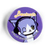 Sanrio Can Badge Set of 5 Beatcats (Debut)