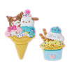 Sanrio Ice Cream Shaped Magnet Set of 2 Sanrio Characters (Ice Cream Parlor)