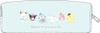 T's Factory Sanrio W Zipper Slim Pen Pouch Sanrio Characters