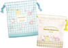 T's Factory Sanrio Drawstring Bag Set of 2 Sanrio Characters Flower