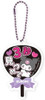 T's Factory Sanrio Paper Fan Key Chain Kuromi