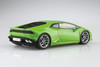 Aoshima 1/24 Pre-Painted No.4-A '14 Lamborghini Huracan Green Plastic Model
