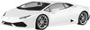 Aoshima 1/24 Pre-Painted No.4-A '14 Lamborghini Huracan White Plastic Model
