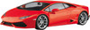 Aoshima 1/24 Pre-Painted No.4-A '14 Lamborghini Huracan Red Plastic Model