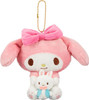 Nakajima Sanrio Pair Mascot My Melody & Rhythm