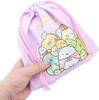 T's Factory Drawstring Bag Sumikko Gurashi Gatherings Purple