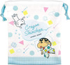 T's Factory Drawstring Bag Set of 2 Crayon Shin-chan Sleepy