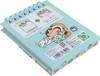 T's Factory Mini Ring Memo Pad with Magnet Crayon Shin-chan Good Night