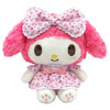 Nakajima Sanrio Plush Toy S My Melody in Flower Dress