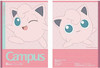 Other Pokemon Center Campus Note Set of 5 Pokemon Design A Ruled