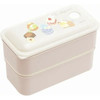 San-x 2 Layers Lunch Box with Lunch Belt Sumikko Gurashi