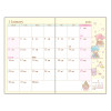Sanrio Little Twin Stars Pocket Daily Planner 2023