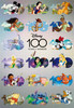 Tenyo Jigsaw Puzzle Disney 100: Anniversary Design 100 Years of Wonder (1000 Pieces)