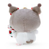 Sanrio Sakuma Strawberry Milk Candy with Kuromi Mascot Holder