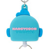 Sanrio Character Reel Key Chain Hangyodon