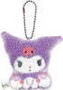 T's Factory Sanrio Fluffy Mascot Kuromi