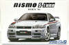 Aoshima The Model Car 1/24 NISSAN BNR34 Skyline GT-R NISMO S-TUNE '04 Plastic Model