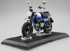 Aoshima SKYNET 1/12 Honda Monkey 125 '22 Pearl Glitter Ring Blue Finished Model