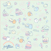 San-x Lunch Cloth Sumikko Gurashi Sweets Green
