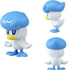 Takara Tomy Pokemon Monster Collection Poke Del-Z Quaxly (Poke Ball)