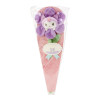Sanrio Flower Shaped Mascot Holder - Kuromi