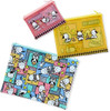Sanrio Vinyl Flat Pouch Set of 3 Pochacco (Checkered Pattern)
