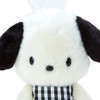 Sanrio Plush Toy Pochacco (Checkered Pattern)