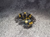 ORANGE CAT INDUSTRY AQUACULTURE TANK 007: Fiddler Crab (Gold Black) Plastic Model