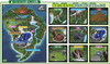 Takara Tomy Ania Jurassic World Large Dinosaur Kingdom Isla Nublar Map Set