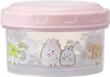 Skater Sumiko Gurashi Round Food Container 2pcs - In the Garden