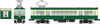 Tomytec Kurihara Electric Railway M15 (Cream + Green) 2 Cars Set (N scale)