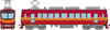 Tomytec Eizan Electric Railway Series 700 Renewal Car No.722 (Red) (N scale)