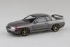 Aoshima The Snap Kit 1/32 Nissan R32 Skyline GT-R Custom Wheel (Gun Gray Metallic) Plastic Model