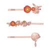 Pokemon Center Original Hair Pin Fleur de Coquelicot